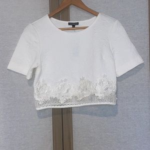 EXPRESS Lace Crop Top